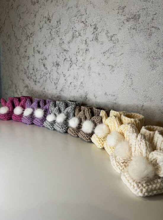 Adīti zābaciņi, merino